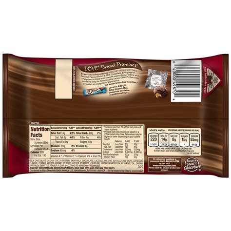 Dark Chocolate Dove Nutrition Info Nutrition Pics