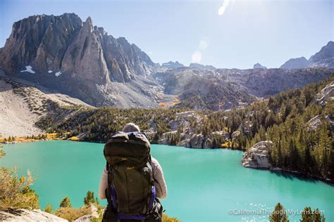 North Fork Of Big Pine Backpacking To The Glacial Lakes California