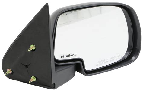 2002 Chevrolet Silverado K Source Replacement Side Mirror Manual Textured Black Passenger Side