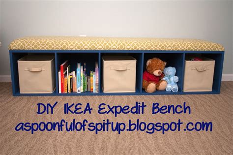 A Spoonful Of Spit Up Diy Expedit Bench