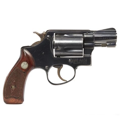 Old Smith And Wesson 38 Special Revolver