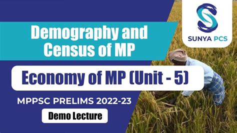 Demography And Census Of Mp Economy Of Mp Madhya Pradesh Pcs Exam