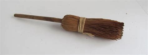 Short Shaved Broom Art Antiques Michigan