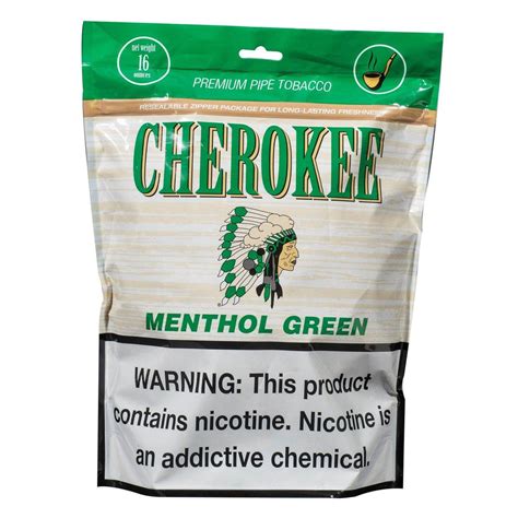 Cherokee Menthol Pipe Tobacco Bnb Tobacco