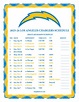Printable 2023-2024 Los Angeles Chargers Schedule