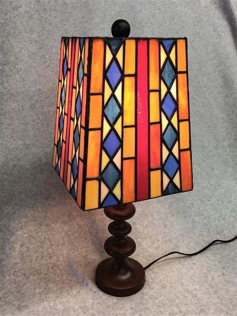Art Deco Stained Glass Lamp Shade Delphi Artist Gallery My Xxx Hot Girl