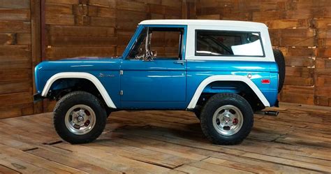 This Company Rebuilds Stylish Classic Ford Broncos Hotcars
