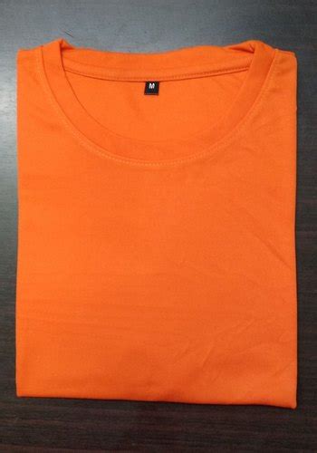 Plain Round Polyester T Shirt Rs 80piece Folkswear Id 16485362573