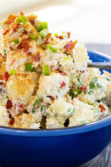 What you need to prepare recipe for potato salad with sour cream and bacon