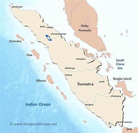 Sumatra Map