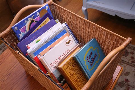 Helpful Homeschool Habit Implementing A Book Basket Elizabeth Clare