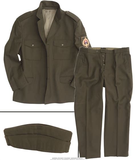 Czech M98 Uniform 3 Piece Jacket Trousers Hat Surplus And Lost