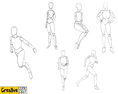 Basic Human Figure Drawing Basics Part 1 Creative Comic Art Figure