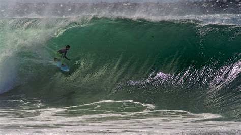 Surfing And Body Surfing Big Waves At The Wedge Newport Beach Hurricane