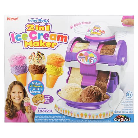 Cra Z Art The Real In Unisex Ice Cream Maker Play Cooking Set Walmart Com