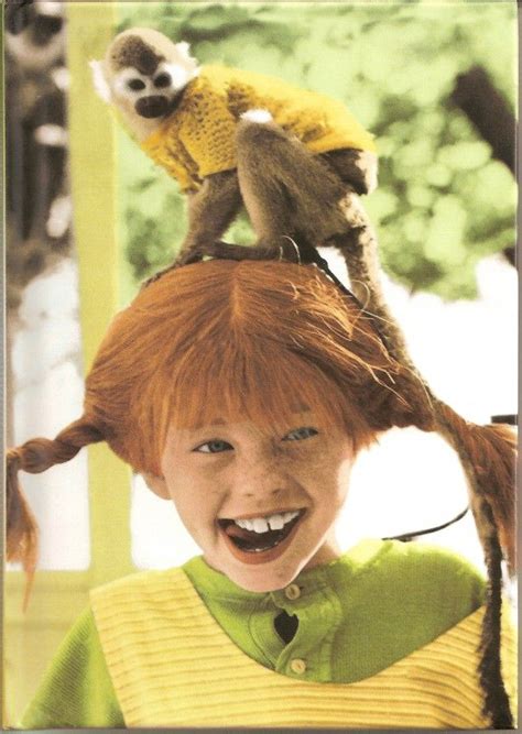 Pippi Langkouslongstocking And Her Monkey Mr Nilson Pippi Longstocking