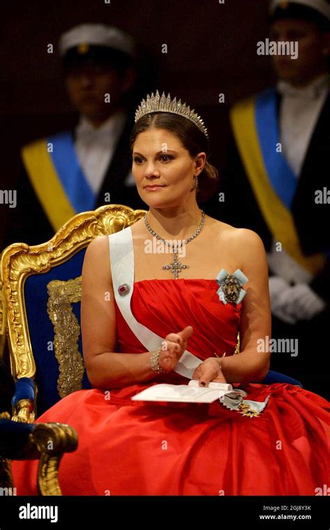 Stockholm 2014 12 10 Crown Princess Victoria At The Nobel Prize Award Ceremony At The Stockholm