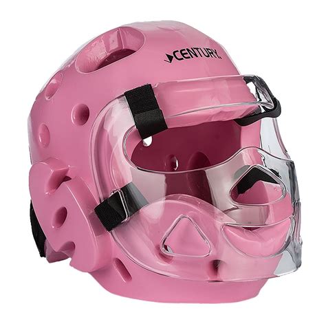 Pink Full Sparring Headgear With Face Shield