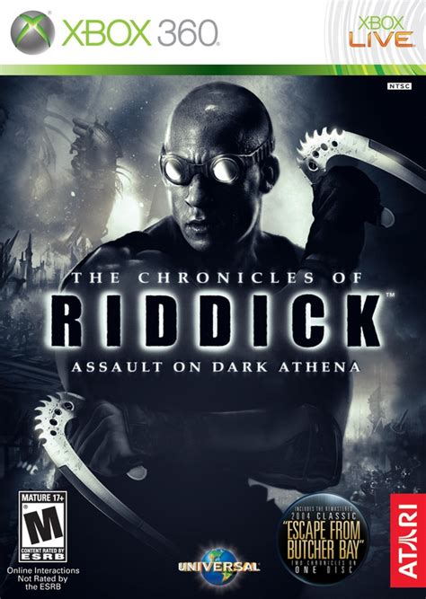 The chronicles of riddick assault on dark athena. Chronicles of Riddick Assault on Dark Athena Xbox 360 Game