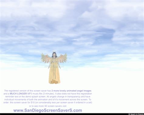 Download 3d Angels In Heaven Screensaver 10