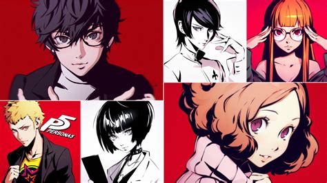 Persona 5 Characters 4k Hd Wallpapers Hd Wallpapers Id 31083
