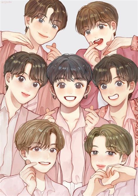 Collection by unheolyy • last updated 11 weeks ago. Pin von MoonByul auf BTS | Bts fanart, Bts chibi, Bts armee