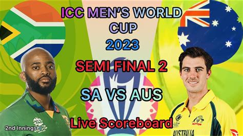 Sa Vs Aus Icc World Cup 2023 Semi Final 2 South Africa Vs Australia