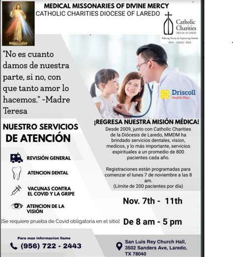 medical mission free services diocese of laredo