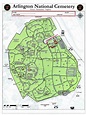 Printable Map Of Arlington National Cemetery - Printable Maps