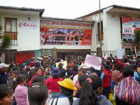 group 10 noticías huancayo padres i e n° 30012 protestaron en municipalidad de chilca