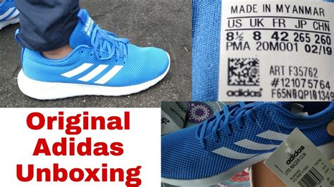 Adidas Running Shoe Unboxing And Look Youtube