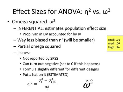 PPT Effect Size Tutorial Cohens D And Omega Squared PowerPoint