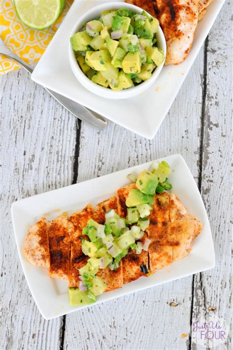 This content is created and maintained by a third party, and imported onto this. Chipotle Chicken with Avocado Salsa - My Suburban Kitchen
