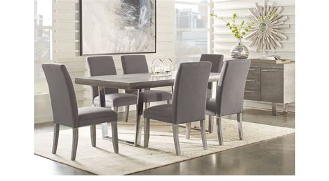 Looking to spruce up your dining area? 20 Photos Jaxon Grey 6 Piece Rectangle Extension Dining Sets With Bench & Wood Chairs | Dining ...