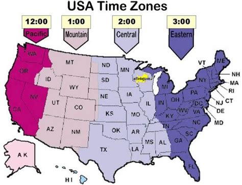 The 25 Best Time Zone Map Ideas On Pinterest Wall Clock Time Zones