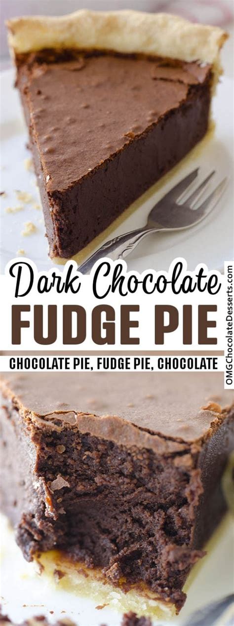 Chocolate Fudge Pie Easy Chocolate Pie Recipe With Homemade Crust