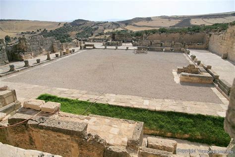 Dougga Tunisia The Best Preserved Roman Small Town In North Africa