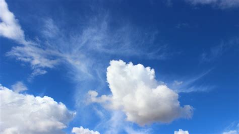 Desktop Wallpaper Cloudy Sky Blue Sky Hd Image Picture Background