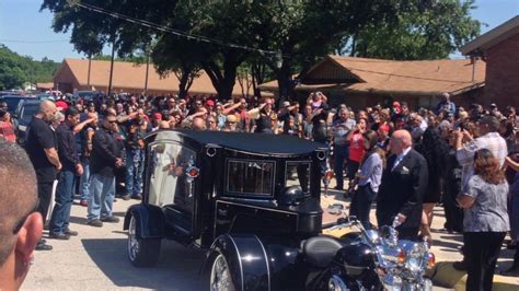 Inside A Texas Biker Gang Funeral Bbc News