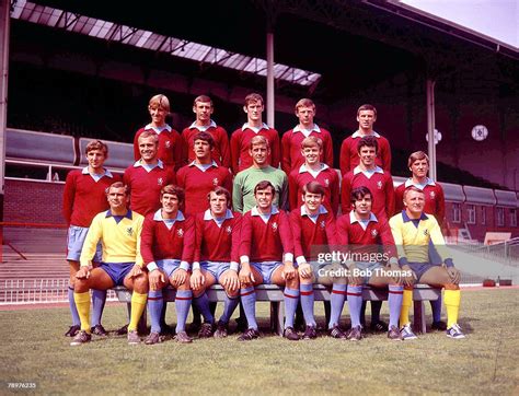 Football Aston Villa Fc 196970 Captioned Left To Right Back