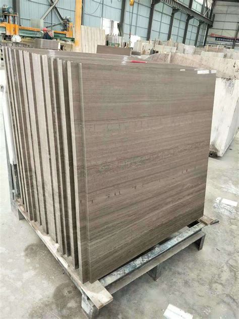 Marble Slabs Stone Slabs White Wood Grain Marble Polished Chinese