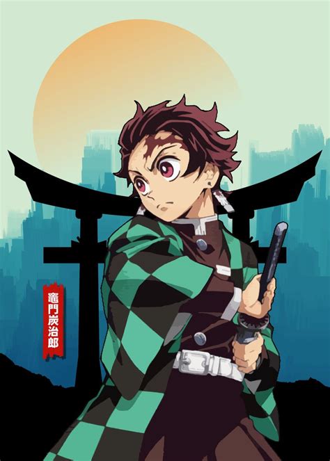 Tanjiro Kamado Poster By Top Collection Posters Displate