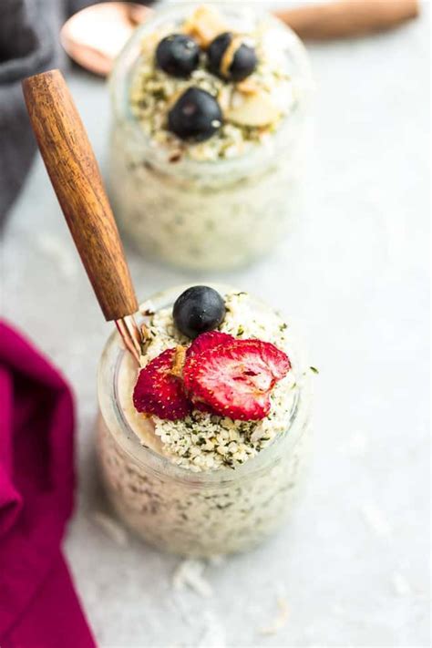 Overnight oats are a healthy breakfast idea packed with whole grains and fiber. Keto Overnight Oats - Low Carb / Paleo / Easy Make-Ahead ...