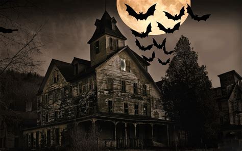 Halloween Full Moon Hd Wide Wallpaper For Widescreen 75