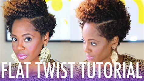 Undercut styles are good option if you have naturally curly hair and can't style your curls easily. Flat Twist Out Tutorial for Short Natural Hair