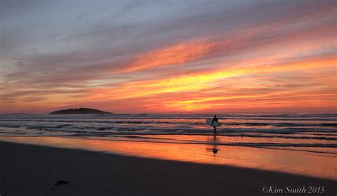 Good Harbor Beach Sunrise Panoramas And Surfers Good