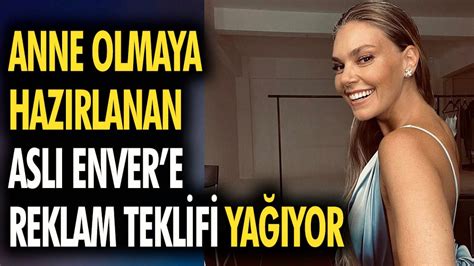 Anne olmaya hazırlanan oyuncu Aslı Enver e reklam teklifleri yağıyor