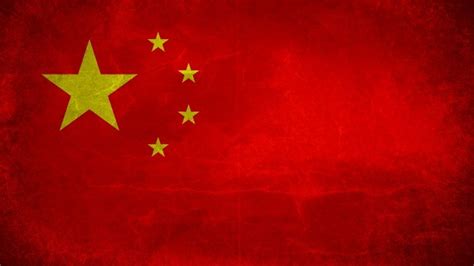 Çin Bayrağı Full HD Masaüstü Arkaplanı ve Duvar Kağıdı