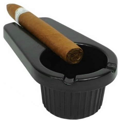 Road Warrior Plastic Cigar Ashtray Car Cup Holder Friendly Cigar
