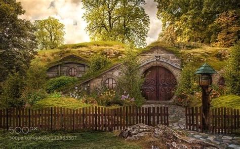 Hobbiton Shire Hobbit Hobbit Hole Casa Dos Hobbits Gnome Village